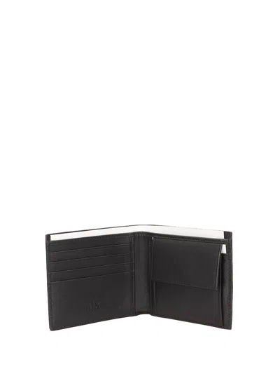 Armani Exchange Men's Wallet / Keychain Set  958487cc845-00020 Black