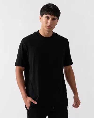 Armani Exchange Mens Black Edition Logo T-shirt