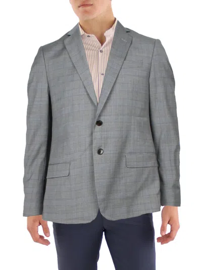 Armani Exchange Mens Business Career Two-button Blazer In Multi