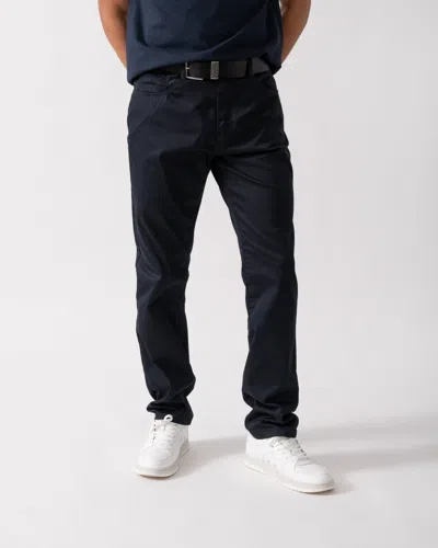 Armani Exchange Mens Slim Fit 5 Pocket Jeans In Blue