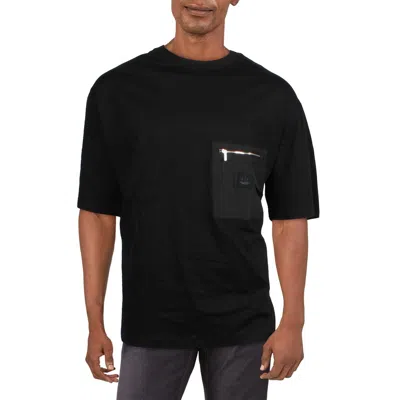 Armani Exchange Mens Zipper Cotton T-shirt