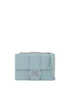 Armani Exchange Messenger Woman  Xw000070af12039-u8027 Celeste In Blue