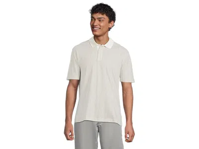 Armani Exchange Micro Allover Printed Pique Polo Men's Clothing Off White Circle Ax Logo: Xl
