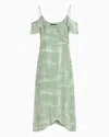 Armani Exchange Midi Dresses In Green