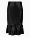 Armani Exchange Midi Skirts In Black