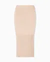 Armani Exchange Midi Skirts In Neutral