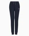 Armani Exchange Milano/new York Sweat Jogger Pants In Navy Blue