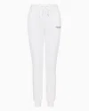 Armani Exchange Milano/new York Sweat Jogger Pants In White