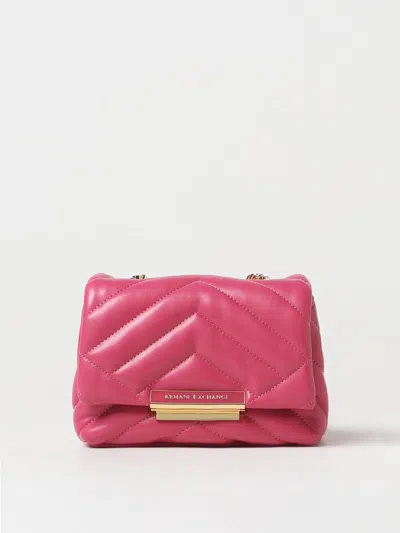 Armani Exchange Mini Bag  Woman Colour Fuchsia In 紫红色