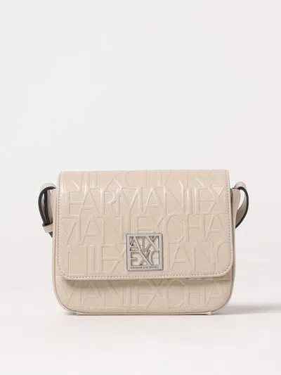 Armani Exchange Mini Bag  Woman Color Yellow Cream