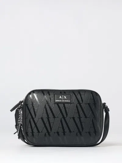 Armani Exchange Shoulder Bag Woman In Black
