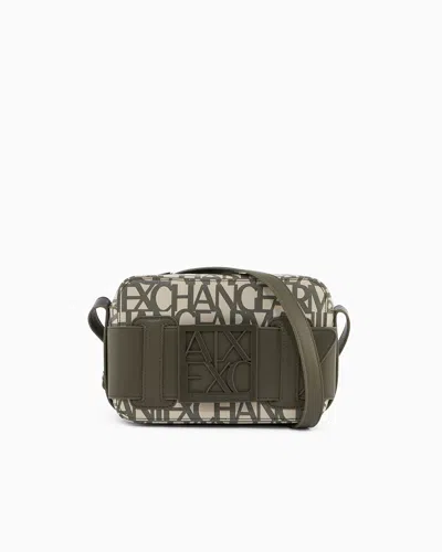 Armani Exchange Mini Crossbody Bag In Multi