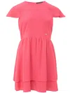 Armani Exchange Fuchsia Viscose Suit Jacket For Women In Fuscia