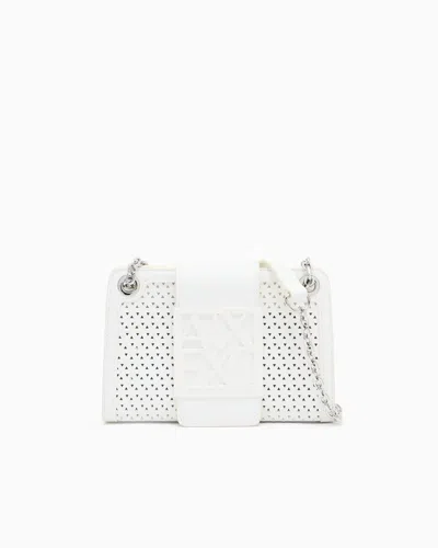 Armani Exchange Mini Jewel Bag In White