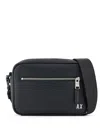 Armani Exchange Monogram-debossed Messenger Bag