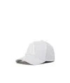 Armani Exchange Monogram-plaque Cap In White