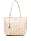 Armani Exchange Monogram Tote Bag