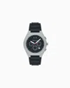 Armani Exchange Montres À Bracelet En Acier In Black