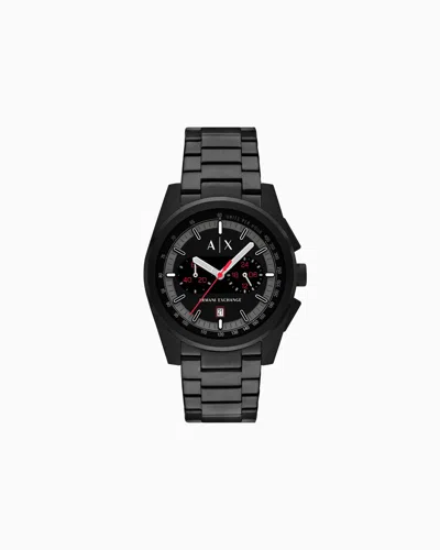 Armani Exchange Chronograph Stainless Steel Watch In Multicolore