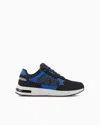 Armani Exchange Sneakers With High Sole And Logo In Two-tone