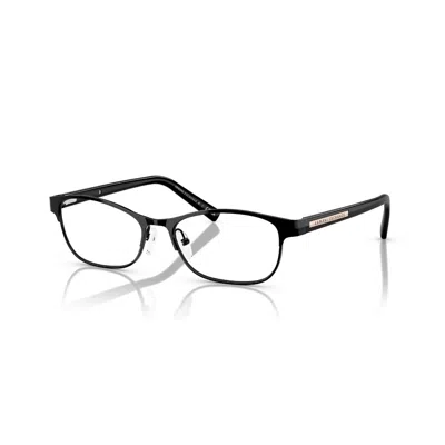 Armani Exchange Oval Men's Eyeglasses Ax1010 6000 53 In Black