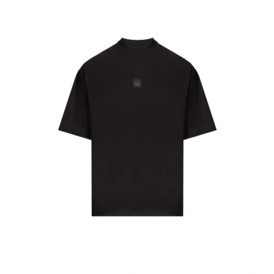 Armani Exchange Oversized T-shirt In Black