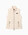 Armani Exchange Packable Sleeveless Down Jacket In Pink