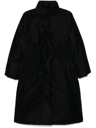 Armani Exchange Padded Coat In Black