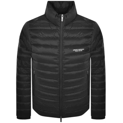 Armani Exchange Padded Down Jacket Black