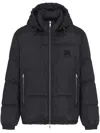 Armani Exchange Padded Jacket In Black