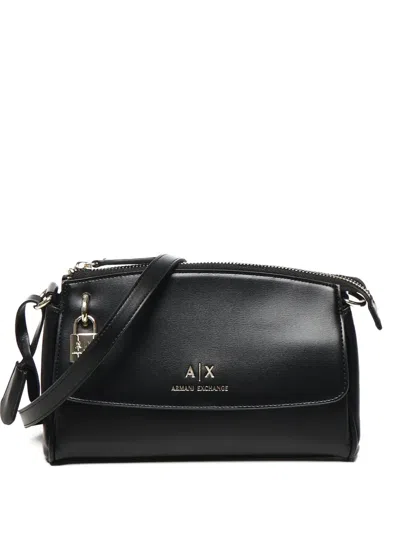 Armani Exchange Padlock Adjustable-strap Cross Body Bag