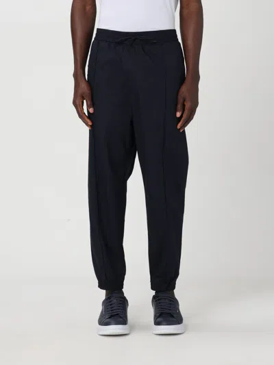 Armani Exchange Trousers  Men In Blue