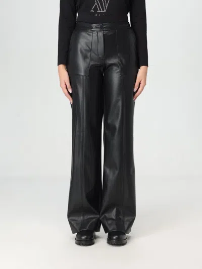 Armani Exchange Pants  Woman Color Black In Schwarz
