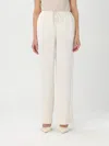 Armani Exchange Pants  Woman Color Yellow Cream In Yellow Cream