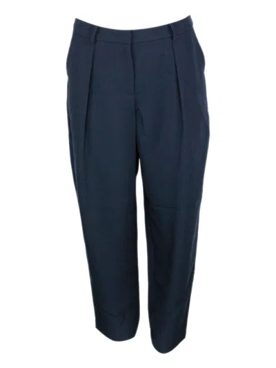 Armani Exchange Pants In Blue