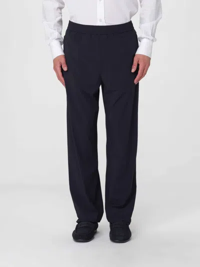 Armani Exchange Pants Men  In Blue