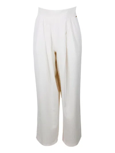 Armani Exchange Pants In White