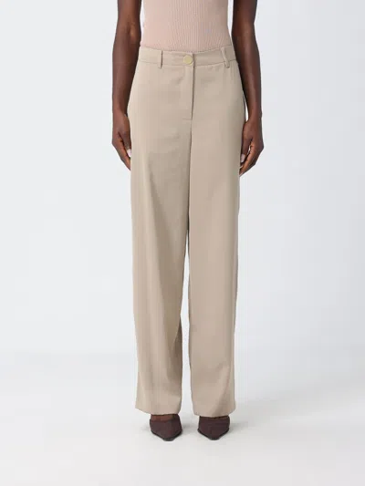 Armani Exchange Pants Woman  In Neutral