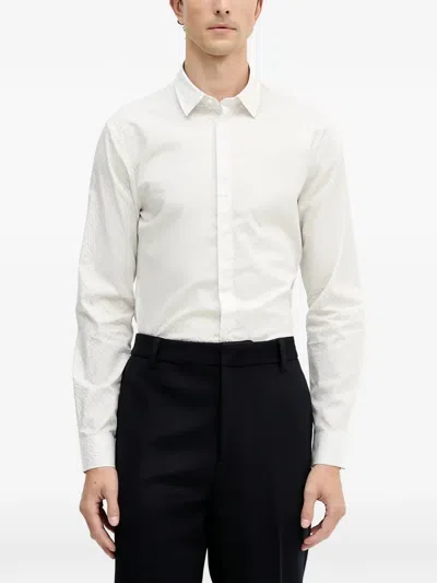 Armani Exchange 패턴 셔츠 In Animal Print