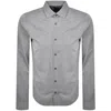 Armani Exchange Patterned Shirt Navy In Blue