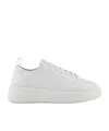 Armani Exchange White Leather Sneaker