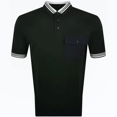 Armani Exchange Pocket Polo T Shirt Jet Set In Green