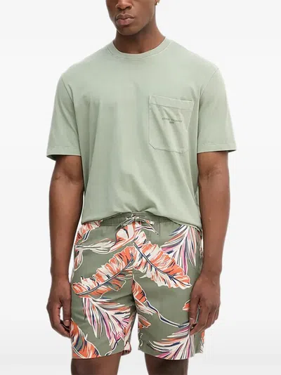 Armani Exchange Pocket T-shirt In Green