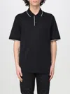 Armani Exchange Polo Shirt  Men Color Black In Black