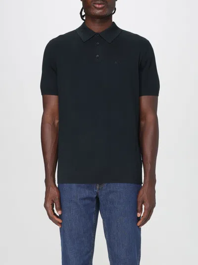Armani Exchange Polo Shirt  Men Color Black