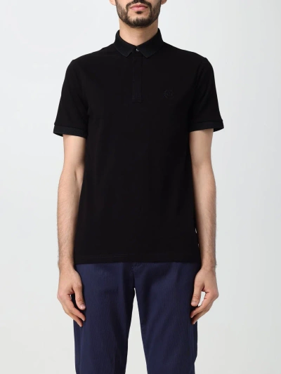 Armani Exchange Polo Shirt  Men Colour Black