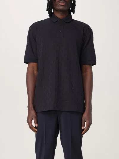 Armani Exchange Polo Shirt  Men Color Blue