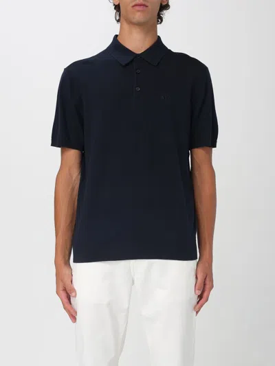 Armani Exchange Polo Shirt  Men Color Blue