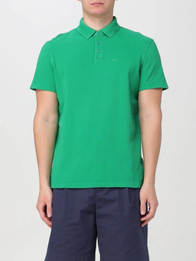Armani Exchange Polo Shirt  Men Color Grass Green