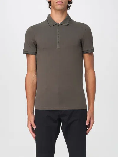 Armani Exchange Polo Shirt  Men Color Military In Gray